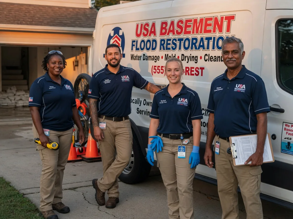 Basement Flood Cleanup company in Rosenberg, TX